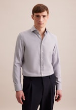 Slim Business Hemd Struktur in Braun |  Seidensticker Onlineshop