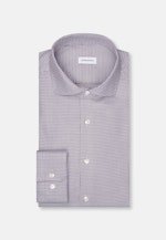 Slim Chemise d'affaires Structure in Marron |  Seidensticker Onlineshop