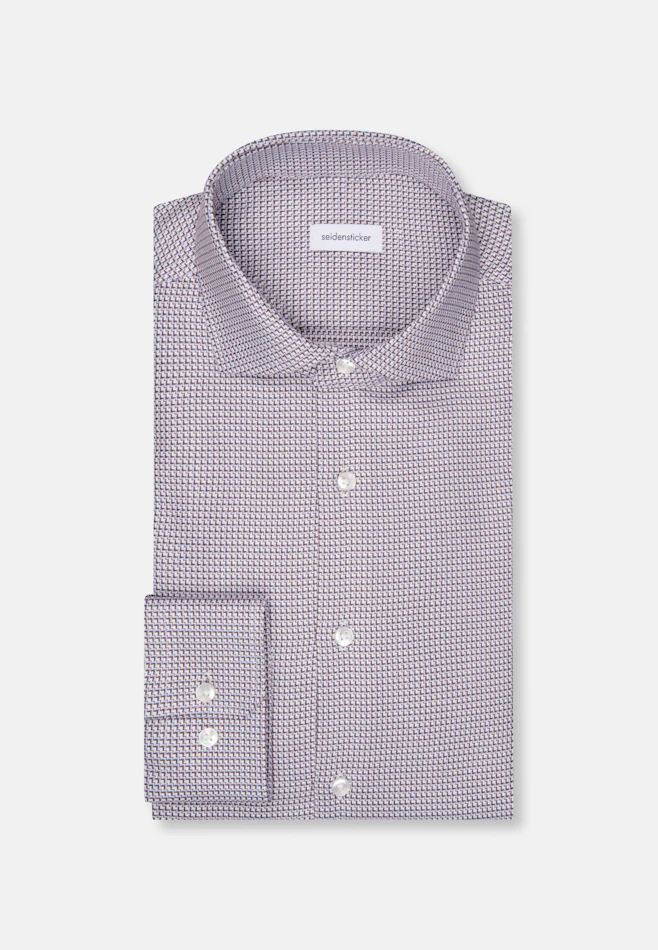 Slim Chemise d'affaires Structure dans Marron | Boutique en ligne Seidensticker
