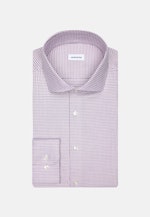 Slim Business shirt Structure in Purple |  Seidensticker Onlineshop