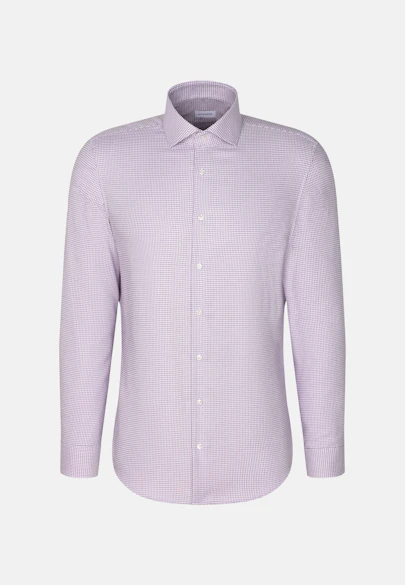 Slim Chemise d'affaires Structure in Lilas |  Seidensticker Onlineshop