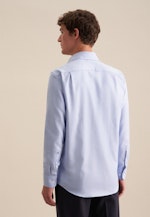 Regular Business Hemd Karo in Hellblau |  Seidensticker Onlineshop