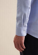 Regular Business Hemd Karo in Hellblau |  Seidensticker Onlineshop