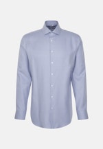 Regular Business Hemd Karo in Hellblau |  Seidensticker Onlineshop