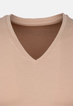 V-Neck T-Shirt Regular in Braun |  Seidensticker Onlineshop