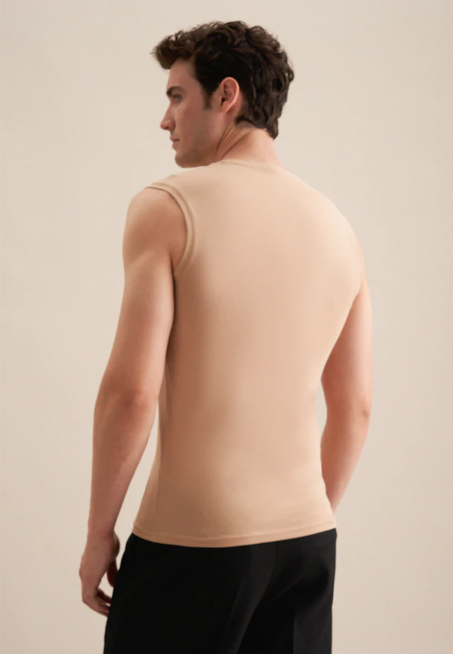 Sous-T-shirt sans  manches in Beige |  Seidensticker Onlineshop
