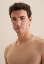 Shaped Tanktop Uni in Beige |  Seidensticker Onlineshop