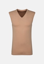 Shaped Tanktop Uni in Beige |  Seidensticker Onlineshop