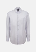 Twill Business Shirt in Regular with Kent-Collar and extra long sleeve in Light Blue |  Seidensticker Onlineshop