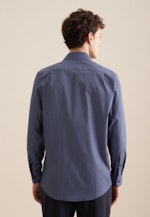 Twill Business Hemd in Comfort mit Kentkragen in Dunkelblau |  Seidensticker Onlineshop