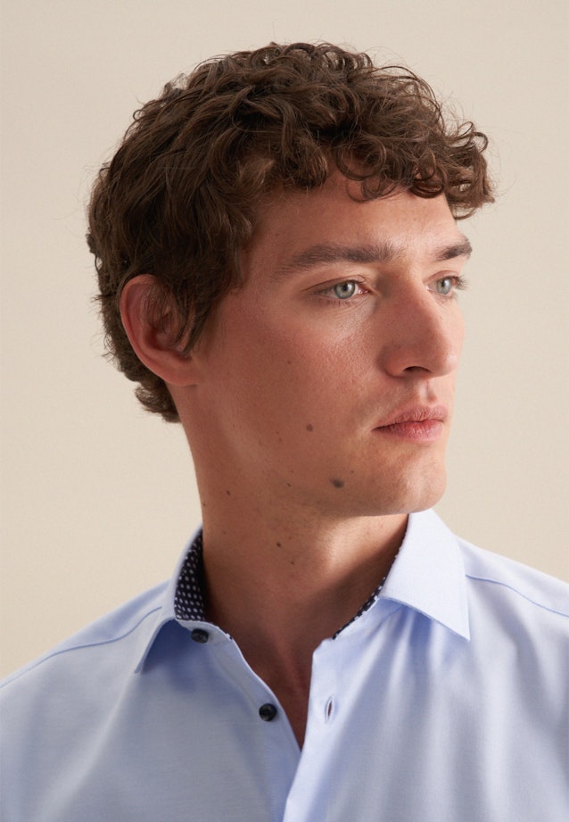 Comfort Business Hemd Uni in Hellblau |  Seidensticker Onlineshop