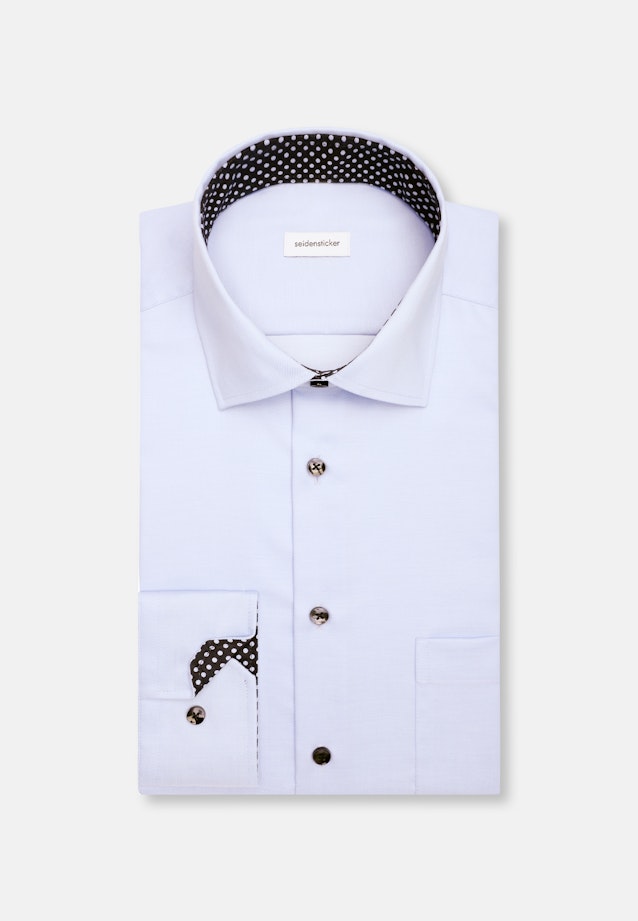 Comfort Business Hemd Uni in Hellblau |  Seidensticker Onlineshop