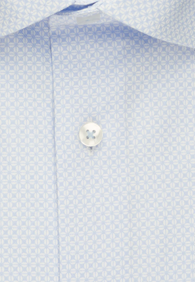 X-Slim Business shirt Small pattern in Light Blue |  Seidensticker Onlineshop