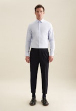 X-Slim Business shirt Small pattern in Light Blue |  Seidensticker Onlineshop