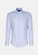 X-Slim Business shirt Small pattern in Light Blue |  Seidensticker Onlineshop