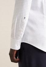 Slim Business shirt Check in Medium Blue |  Seidensticker Onlineshop