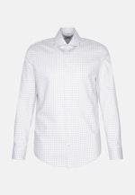 Slim Business shirt Check in Medium Blue |  Seidensticker Onlineshop