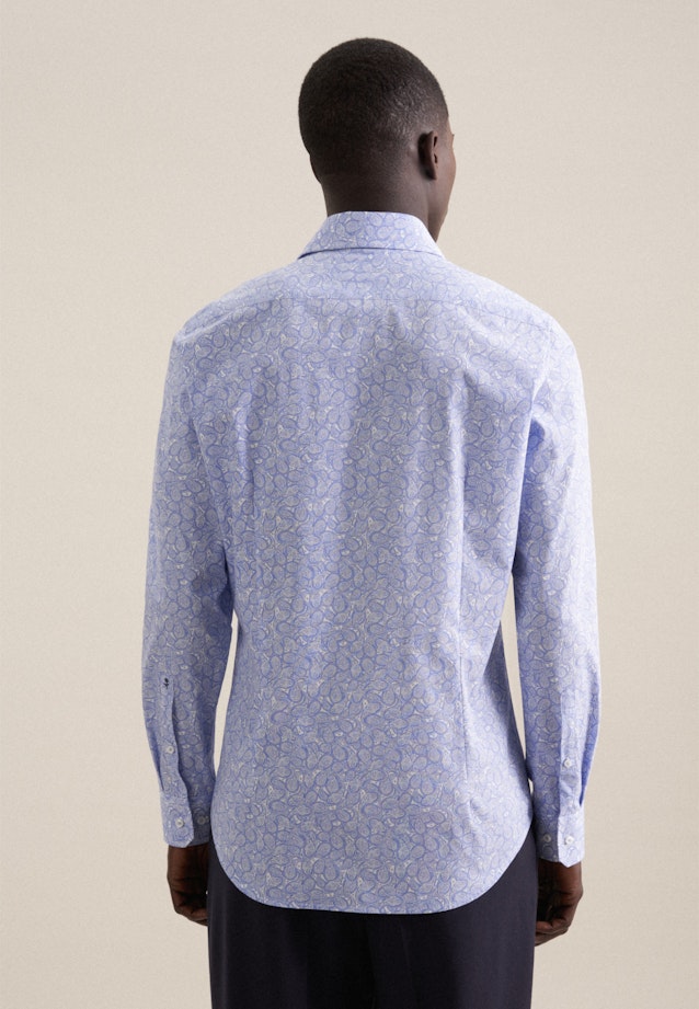 Business Shirt in Slim with Kent-Collar in Light Blue |  Seidensticker Onlineshop