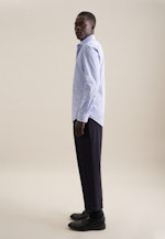 Business Shirt in Slim with Kent-Collar in Light Blue |  Seidensticker Onlineshop