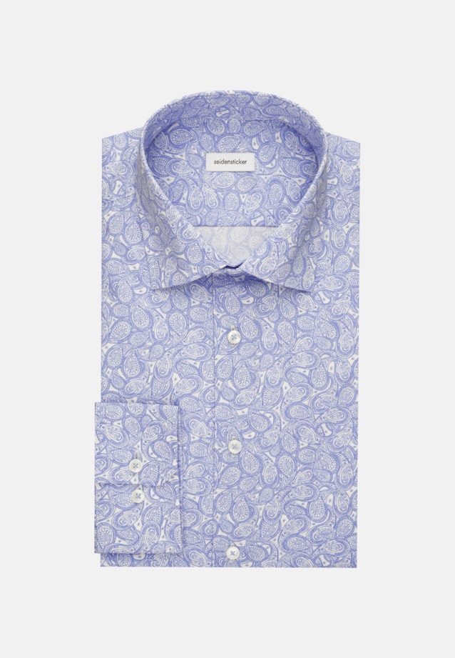 Business Shirt in Slim with Kent-Collar in Light Blue |  Seidensticker Onlineshop