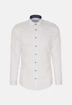 Slim Business shirt Uni in White |  Seidensticker Onlineshop