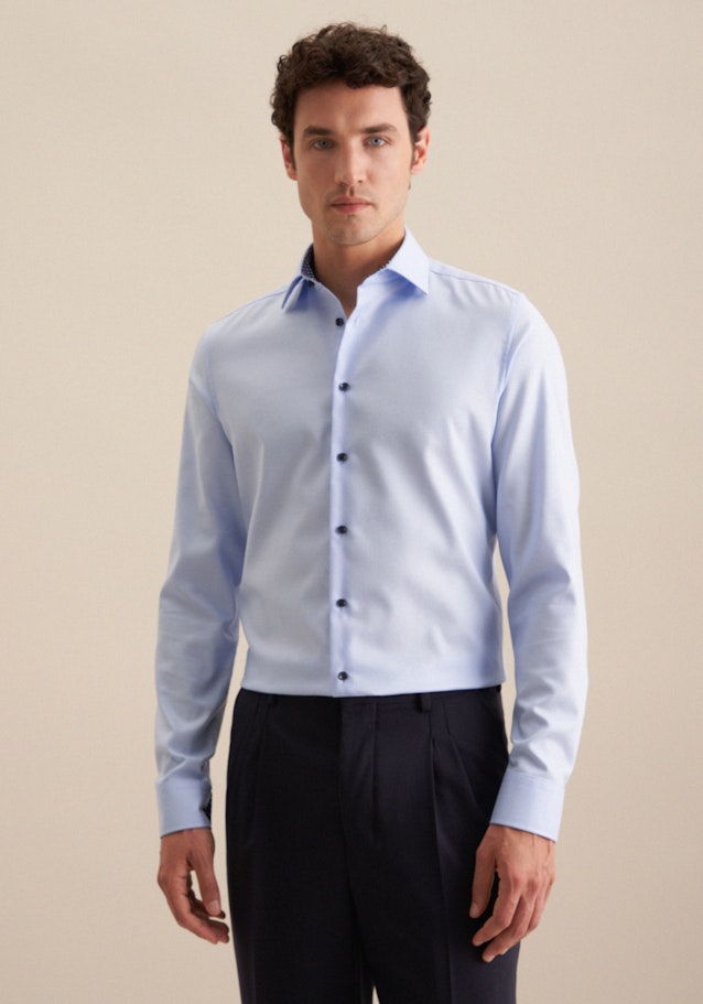 Slim Business Hemd Uni in Hellblau | Seidensticker Onlineshop