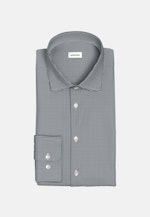 Easy-iron Satin Business Shirt in Slim with Kent-Collar in Dark Blue |  Seidensticker Onlineshop