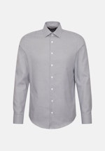 Easy-iron Satin Business Shirt in Slim with Kent-Collar in Dark Blue |  Seidensticker Onlineshop