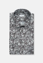 Slim Business Hemd Druck in Grau |  Seidensticker Onlineshop