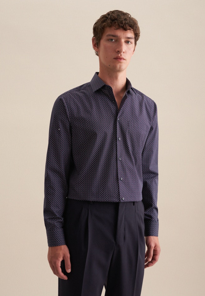Business Shirt in Regular with Kent-Collar in Pink | Seidensticker online shop