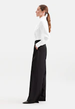 Seidenbluse mit Volants in Weiß |  Seidensticker Onlineshop