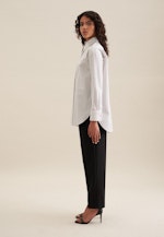 Blouse longue Twill (sergé) in Blanc |  Seidensticker Onlineshop