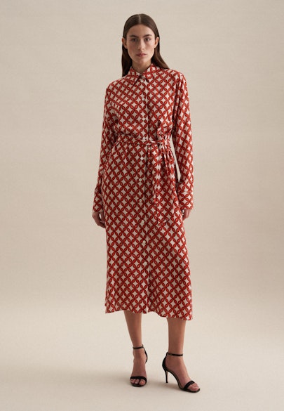 Dress Print in Red |  Seidensticker Onlineshop