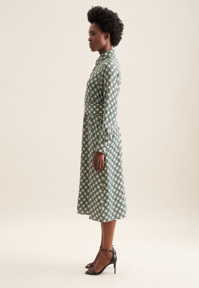 Collar Dress in Green |  Seidensticker Onlineshop