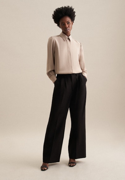 Regular Hose Uni in Schwarz |  Seidensticker Onlineshop