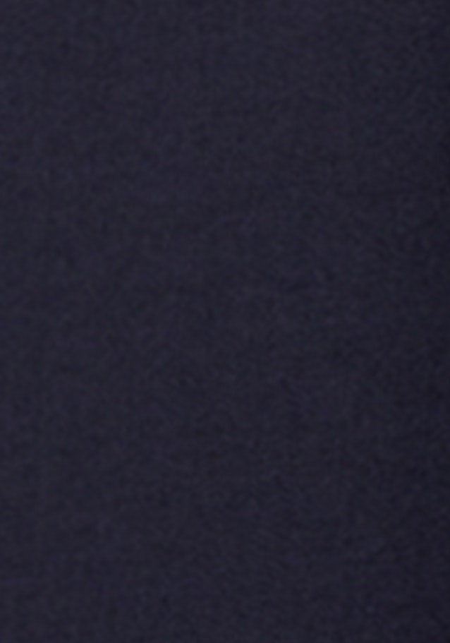 Regular Pantalons Uni in Bleu Foncé | Seidensticker Onlineshop