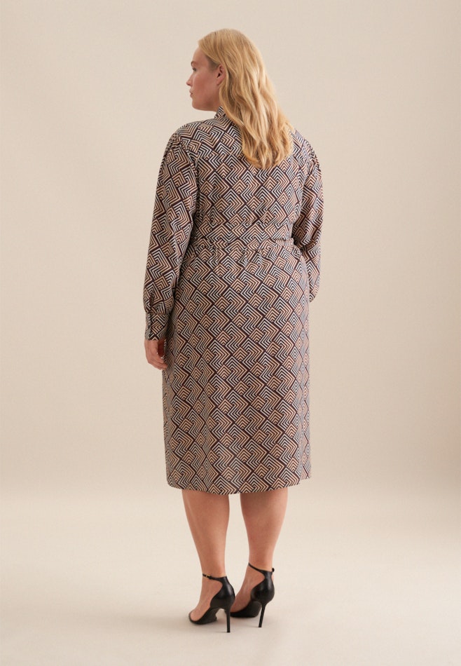 Grande taille Collar Dress in Dark Blue | Seidensticker online shop