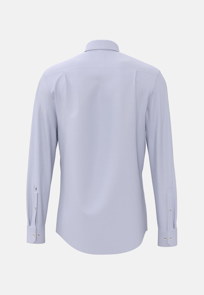 Non-iron Twill Business Shirt in Regular with Button-Down-Collar in Light Blue | Seidensticker online shop