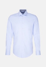 Slim Chemise Performance Uni in Bleu Clair |  Seidensticker Onlineshop