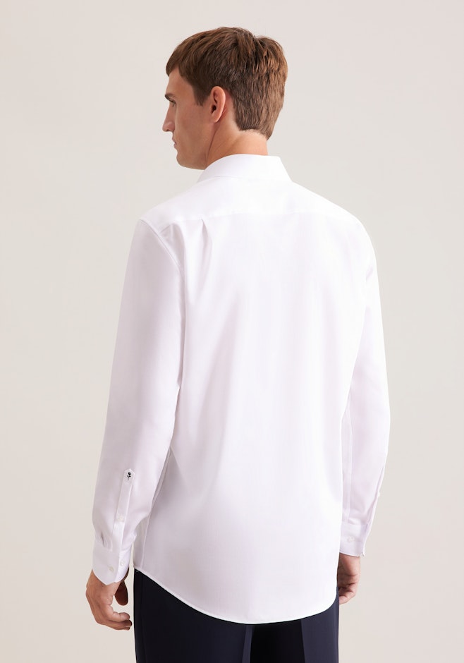 Regular Business Hemd Uni in Weiß | Seidensticker Onlineshop