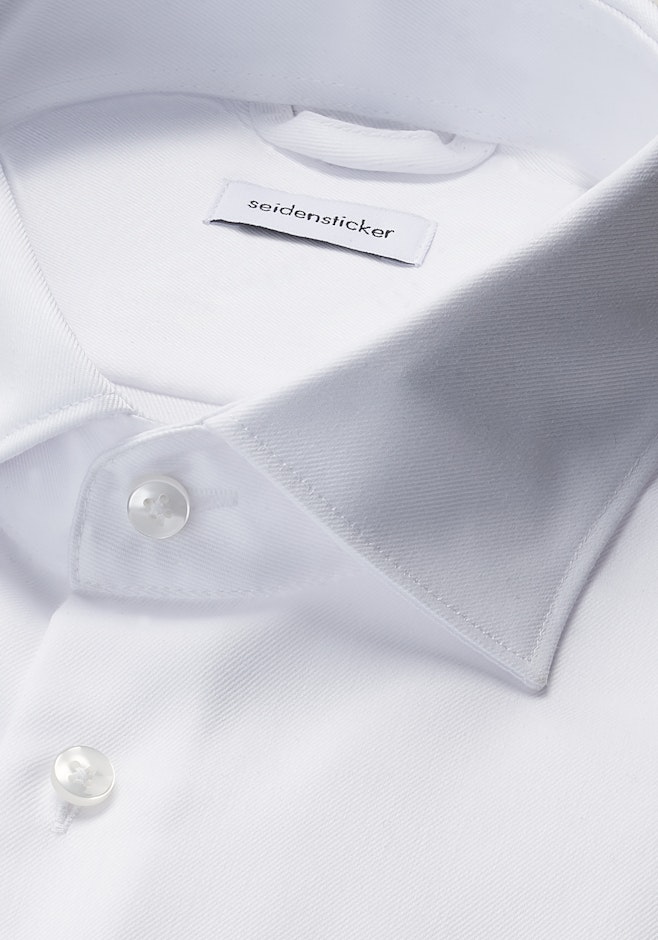 Regular Chemise d'affaires Uni dans Blanc | Boutique en ligne Seidensticker
