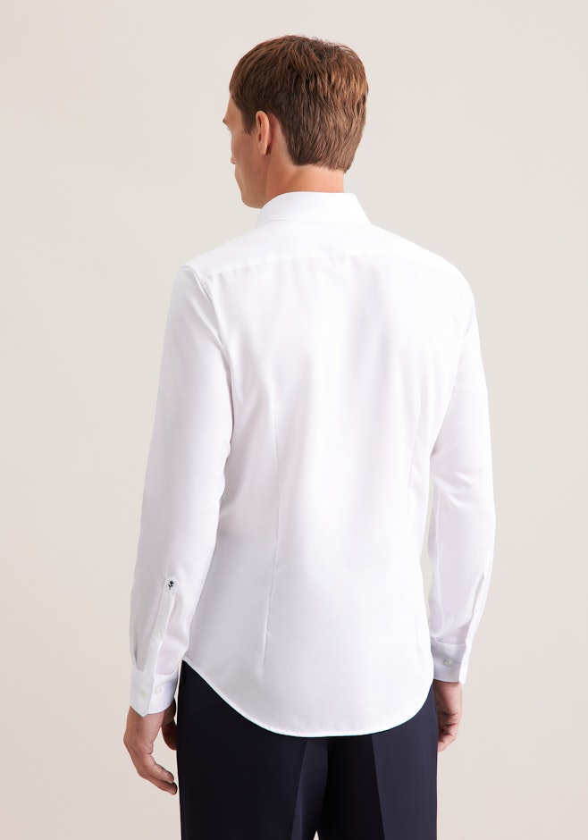 Slim Business Hemd Uni in Weiß | Seidensticker Onlineshop