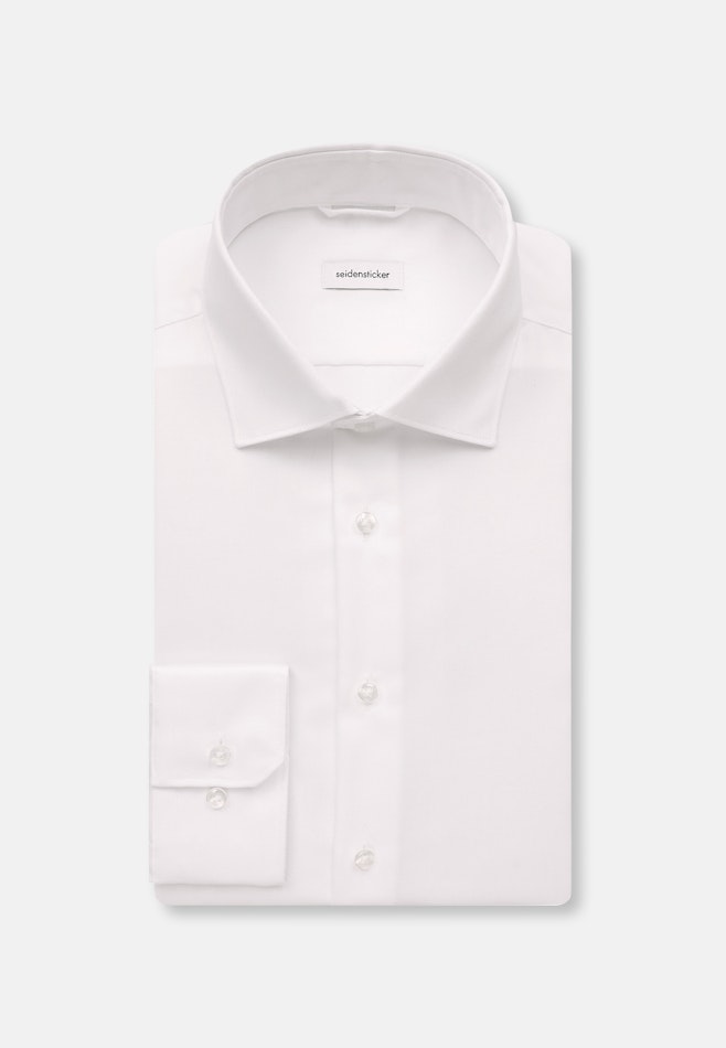 Slim Business shirt Uni in White | Seidensticker online shop
