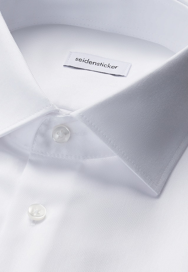 Slim Business Hemd Uni in Weiß |  Seidensticker Onlineshop
