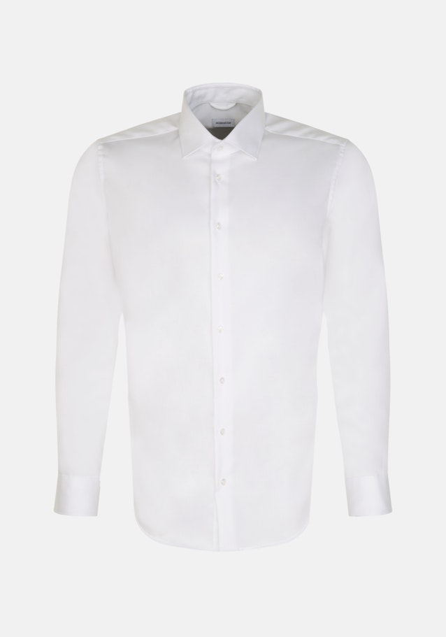 Slim Chemise d'affaires Uni in Blanc | Seidensticker Onlineshop