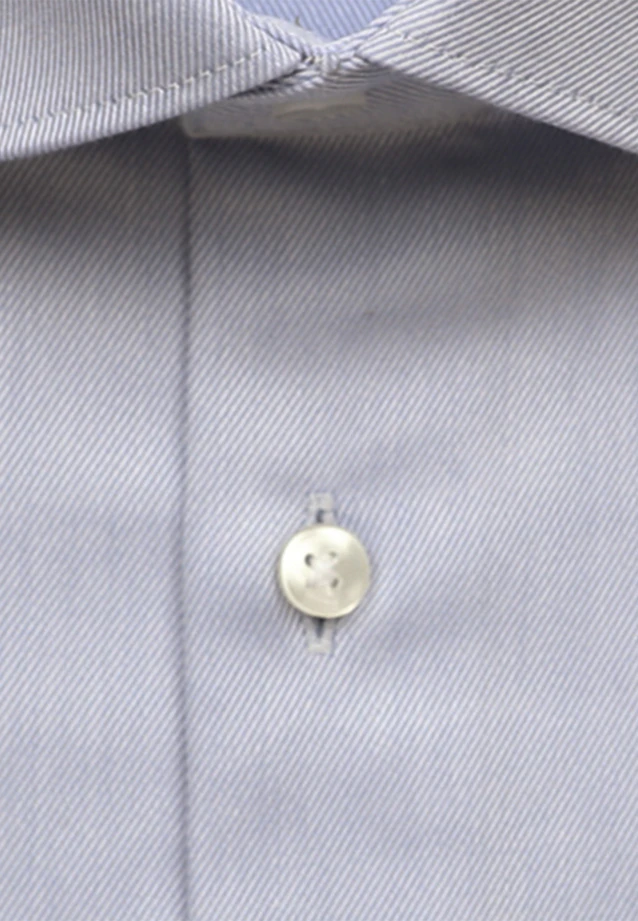 Slim Business shirt Uni in Mittelblau |  Seidensticker Onlineshop
