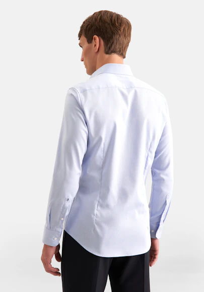 Slim Chemise d'affaires Uni in Bleu Moyen | Seidensticker Onlineshop