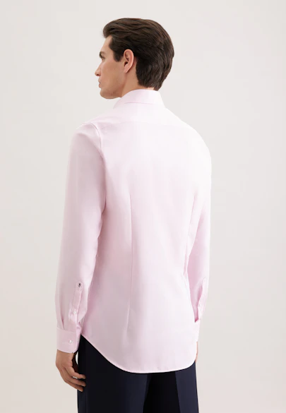 Slim Business Hemd Uni in Rosa |  Seidensticker Onlineshop