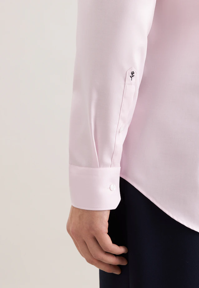 Slim Chemise d'affaires Uni in Rose Fuchsia |  Seidensticker Onlineshop