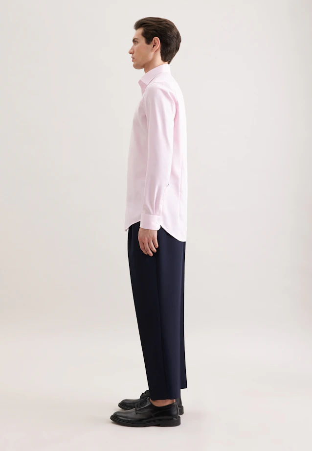 Slim Chemise d'affaires Uni in Rose Fuchsia |  Seidensticker Onlineshop